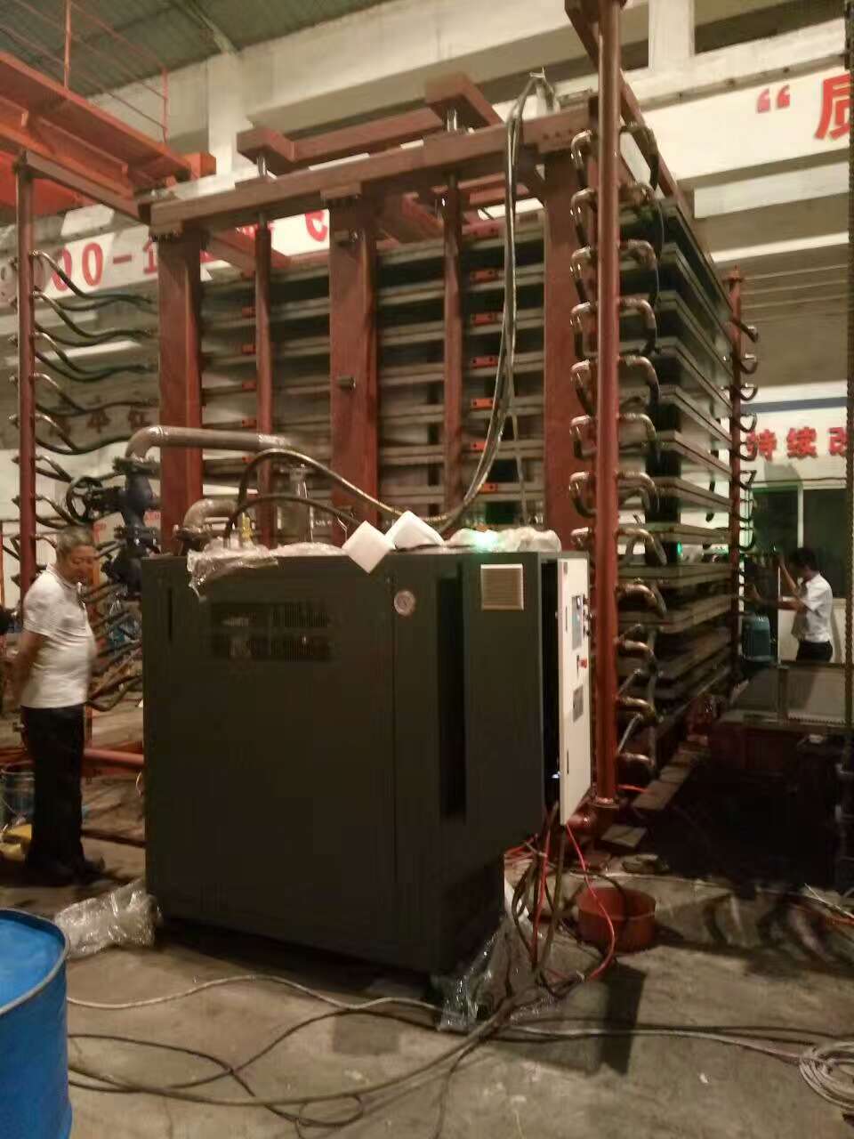 工程石、石英石壓機專用模溫機